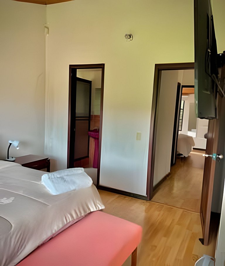 Casa con huerto orgánico.