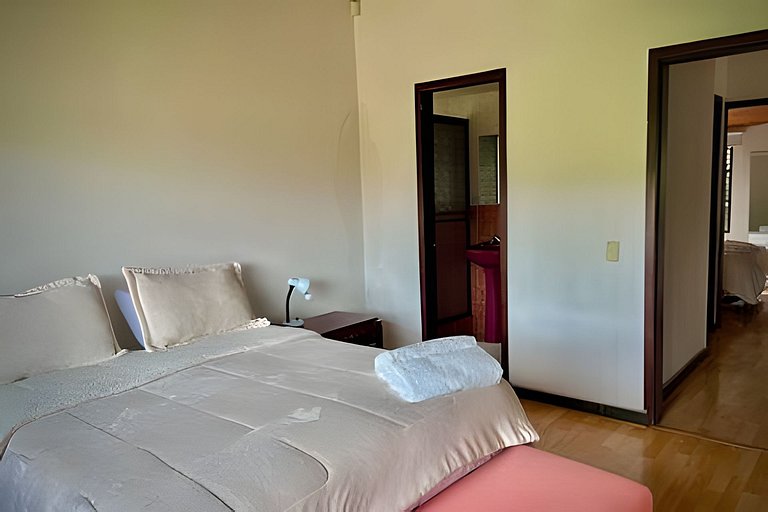 Casa con huerto orgánico.