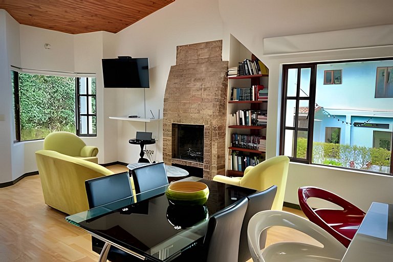 Casa con huerto orgánico.